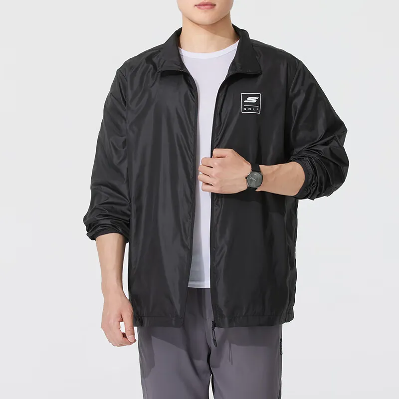 Skechers Jacket Men's Smoke Black 03K8-1