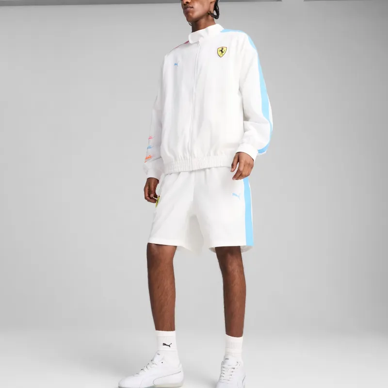 PUMA SCUDERIA FERRARI T7MIAMI Jacket Men's White-4