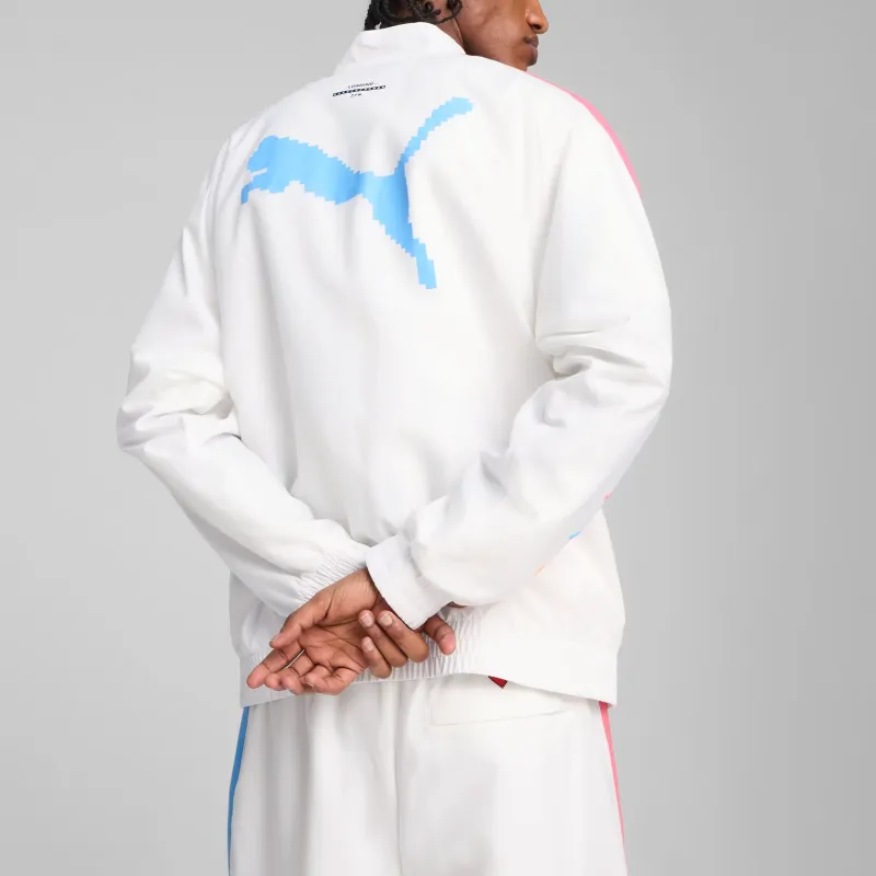 PUMA SCUDERIA FERRARI T7MIAMI Jacket Men's White-3