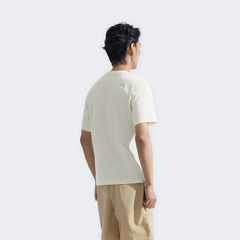 THE NORTH FACE T Shirt Unisex Dune White-5