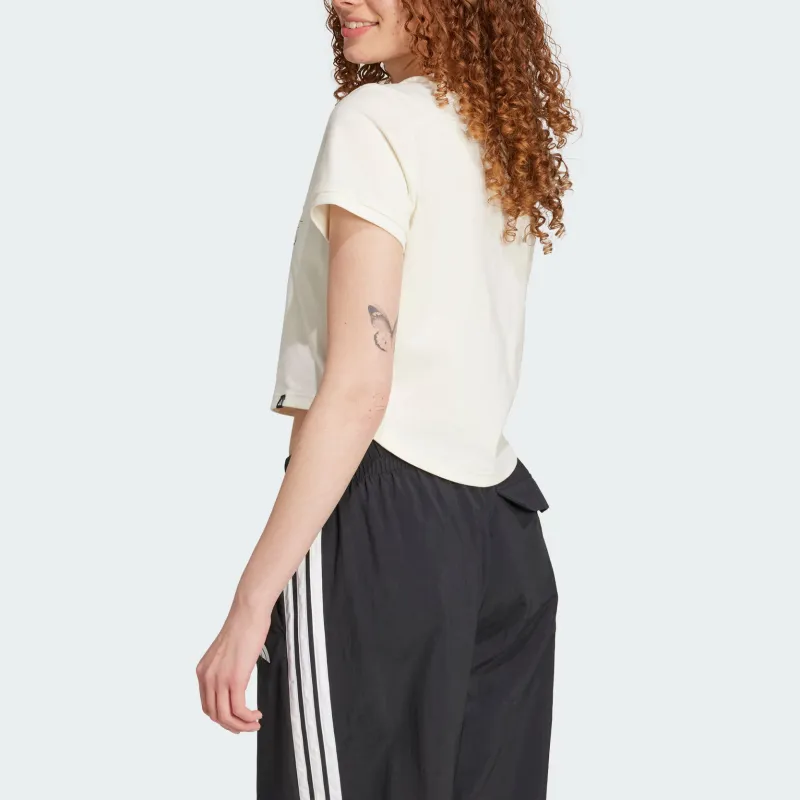 Adidas Sportswear T Shirt Women's Jade White-3