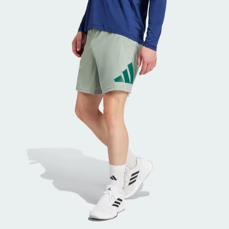 Adidas ESSENTIALSAEROREADY SS25 Train Sports Shorts Men's Silver Green-2