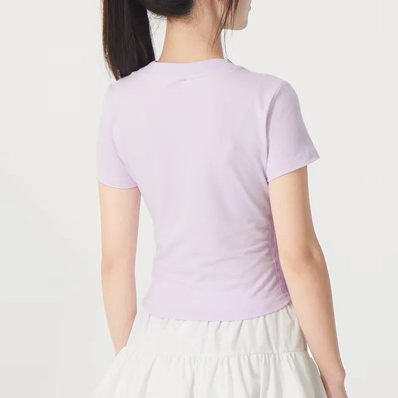 Adidas T Shirts Women's Purple-4