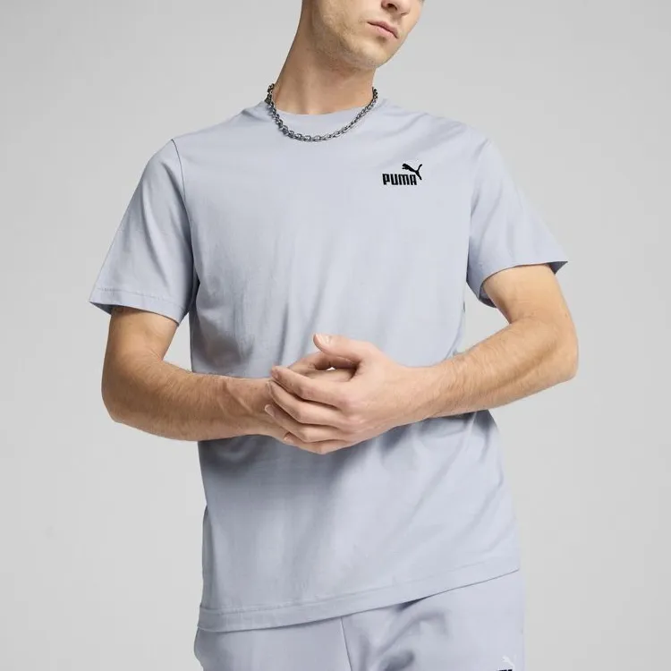 PUMA ESS T Shirt Men's Sky Blue-3