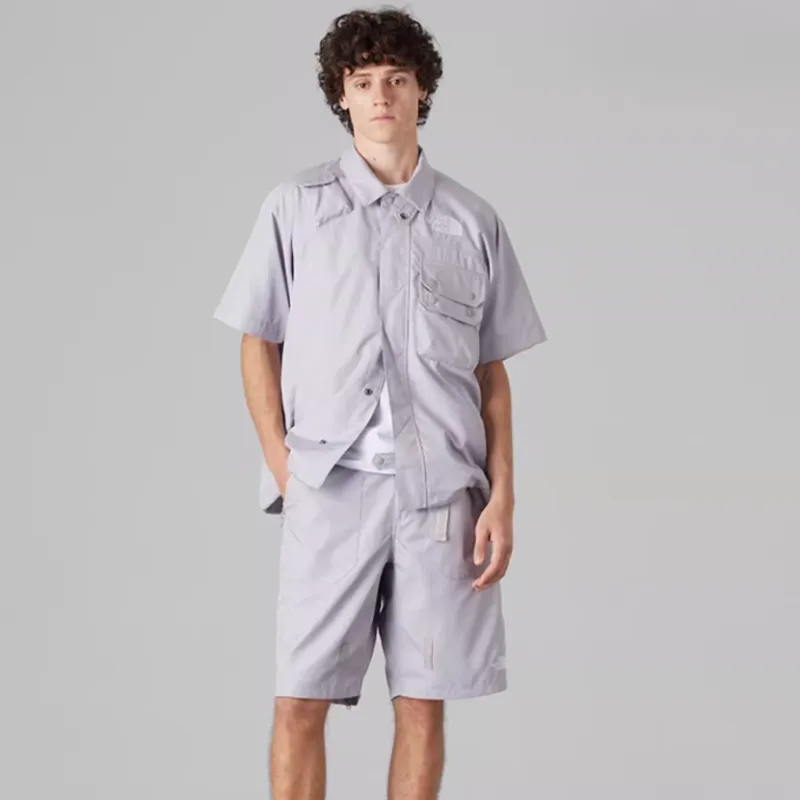 THE NORTH FACE City Outdoor Collection UE Collection SS25 Shirt Men's 1OA/Moon Shadow Gray-1