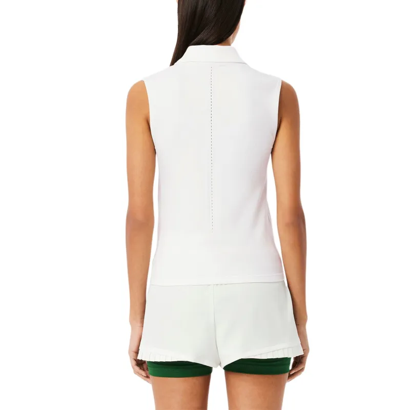 LACOSTE Logo embroidered Knitted Top-5