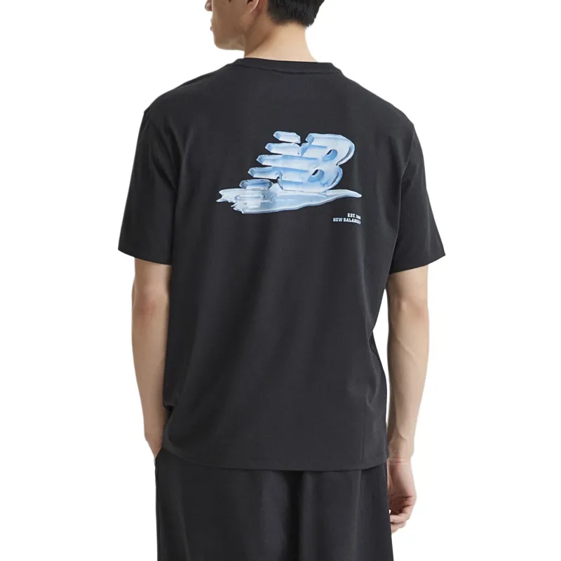 New Balance NB UNI ICE T Shirt Unisex Black-1