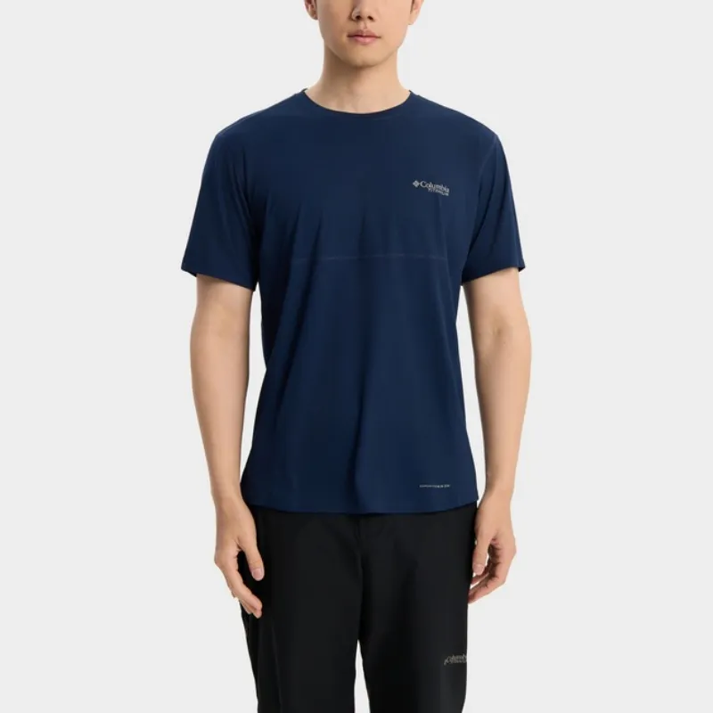 Columbia Titanium Collection City Outdoor Collection T Shirt Men's Blue-2