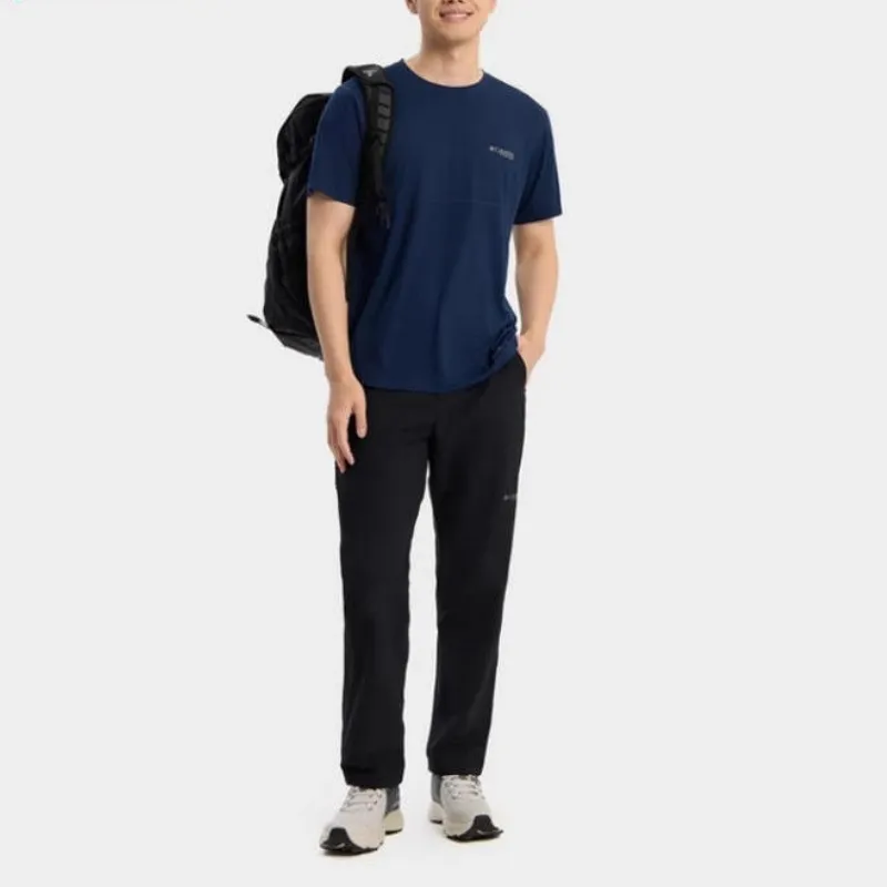 Columbia Titanium Collection City Outdoor Collection T Shirt Men's Blue-3