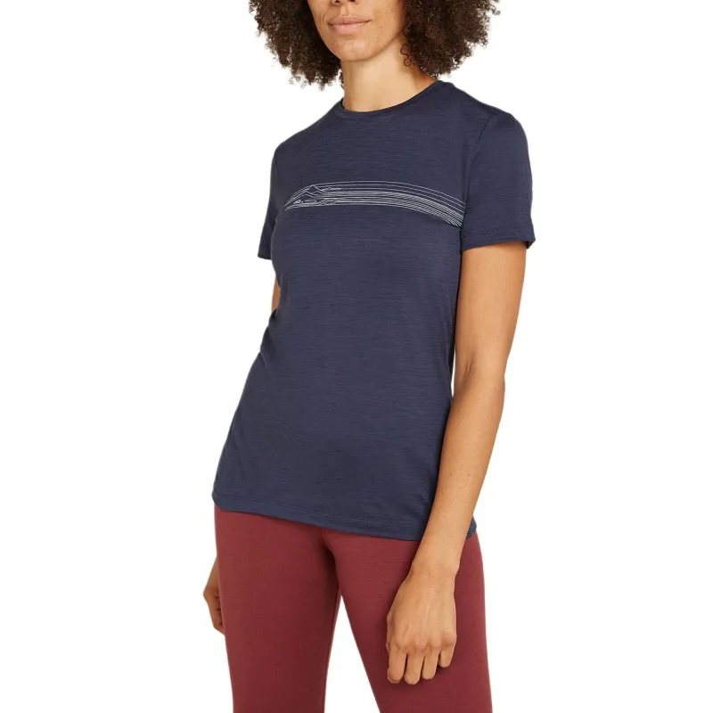 Icebreaker T Shirt Women's Graphite-2