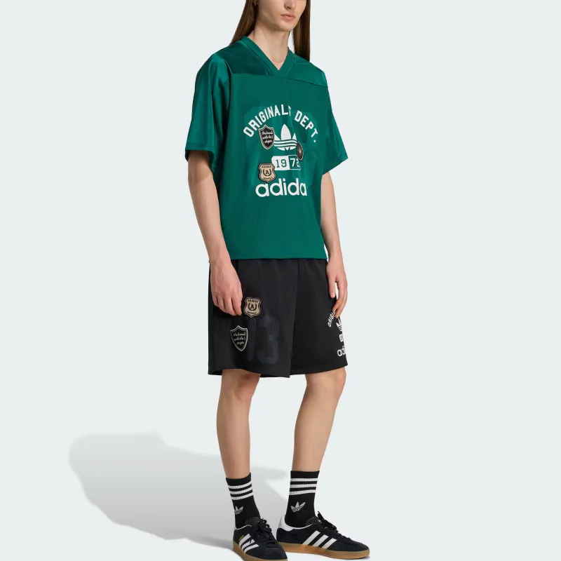 Adidas Originals OG Graphic DEPT. MESH Soccer Jersey Men's Forest Green-3