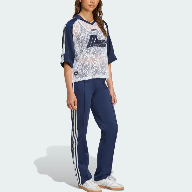 Adidas Originals LACE Soccer Jersey Women's White/Dark Indigo-3
