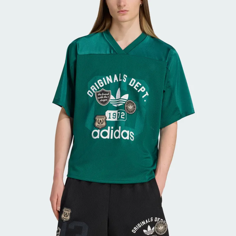Adidas Originals OG Graphic DEPT. MESH Soccer Jersey Men's Forest Green-1