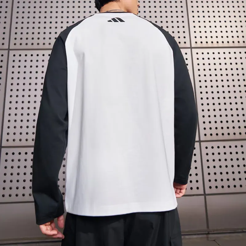 Adidas SS25 T Shirt Unisex White/Black-3