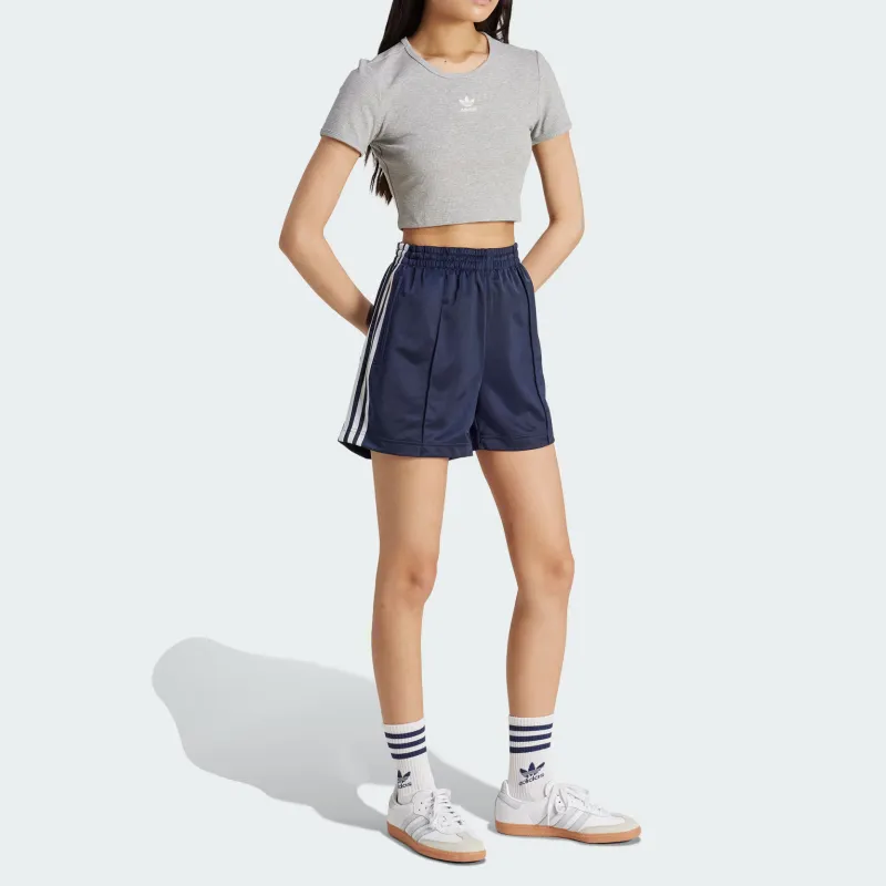 Adidas Originals Firebird Casual Shorts Women's Dark Indigo/White-2