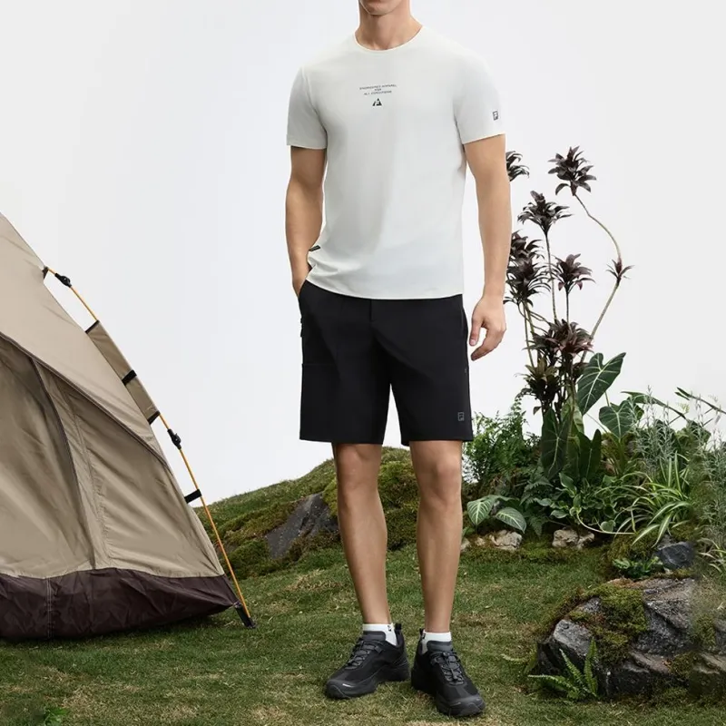 FILA Casual Shorts Men's Pitch Black-3