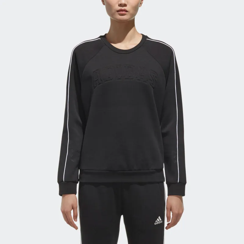 Adidas CNY GFX CREW Sweatshirt Women's Black/White-2