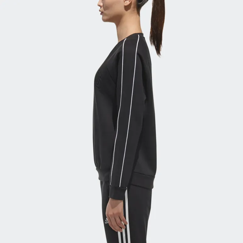 Adidas CNY GFX CREW Sweatshirt Women's Black/White-5
