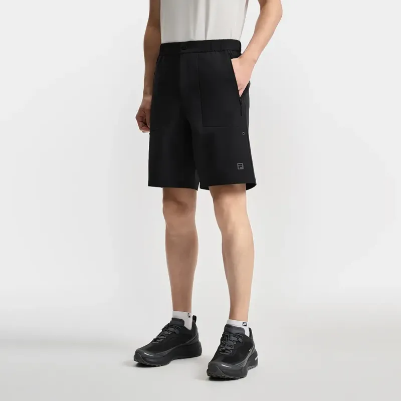 FILA Casual Shorts Men's Pitch Black-4