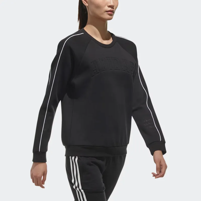 Adidas CNY GFX CREW Sweatshirt Women's Black/White-4