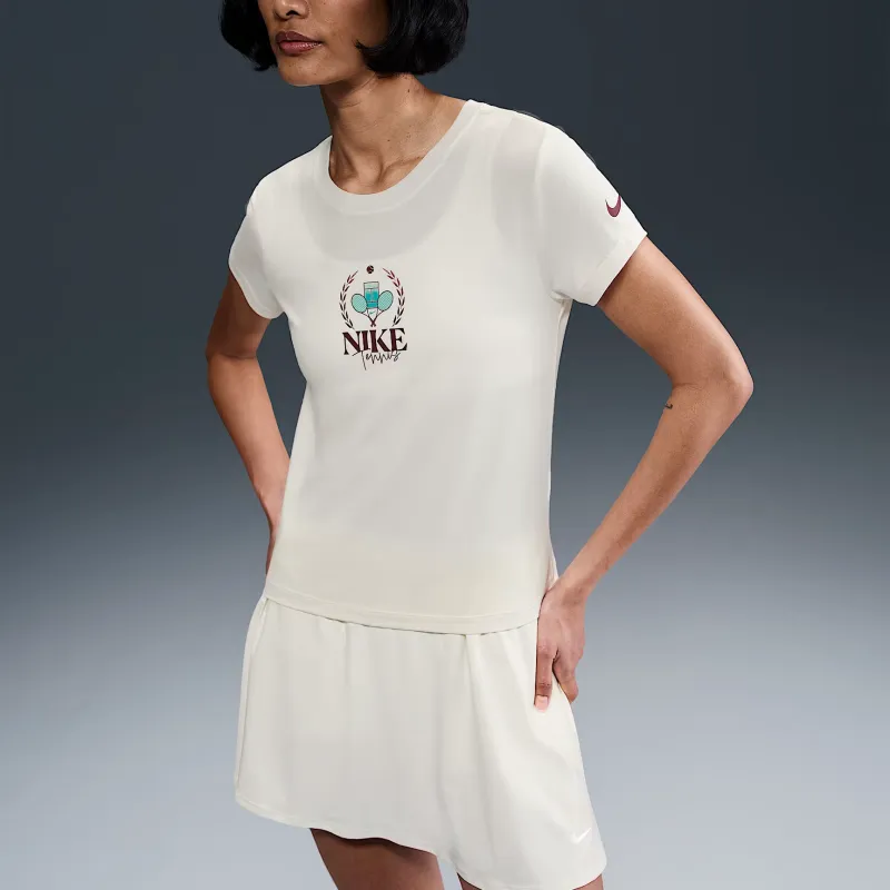 Nike SLAM T Shirt Women's Light Ivory White-3