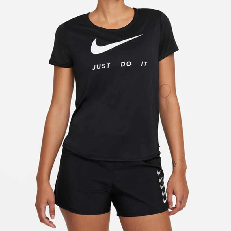 Nike T Shirts Women's Black-2