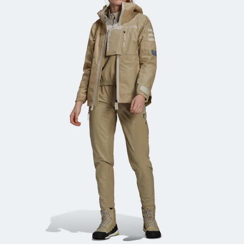 Adidas Terre Casual Pants Women's Khaki-2