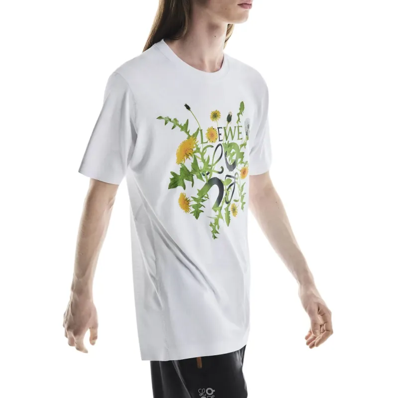 On x LOEWE Active T Shirt Unisex White-2