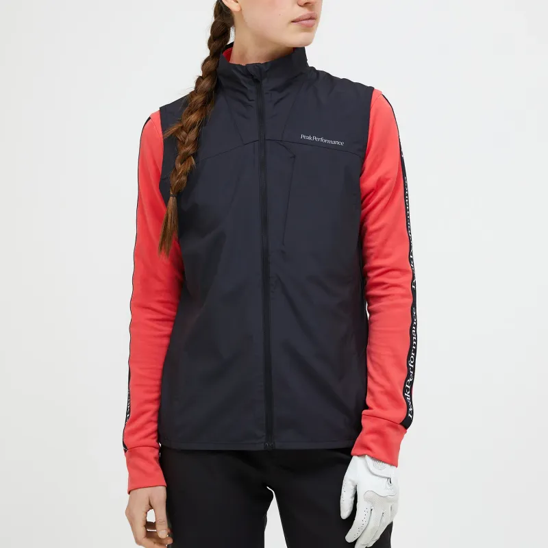 PEAK PERFORMANCE SS25 Glider Wind Vest Women's Black-3
