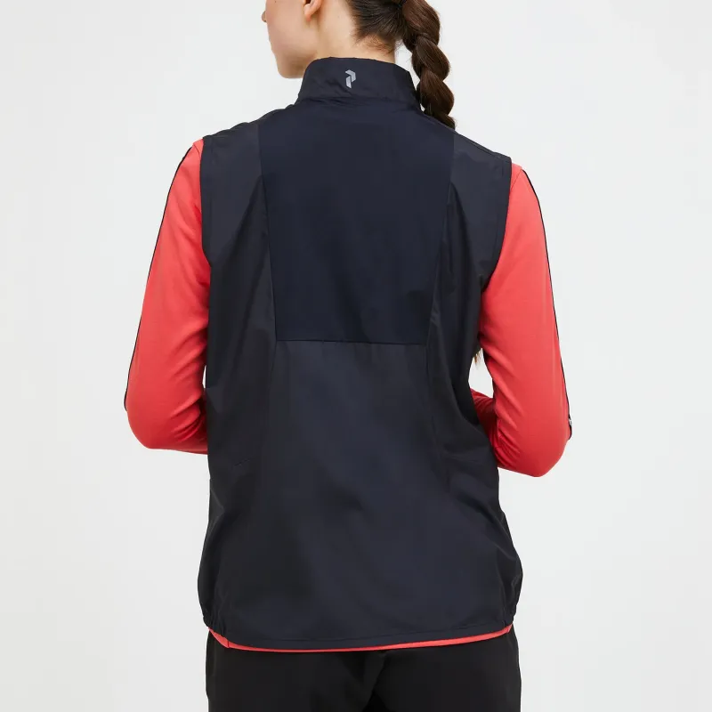 PEAK PERFORMANCE SS25 Glider Wind Vest Women's Black-5
