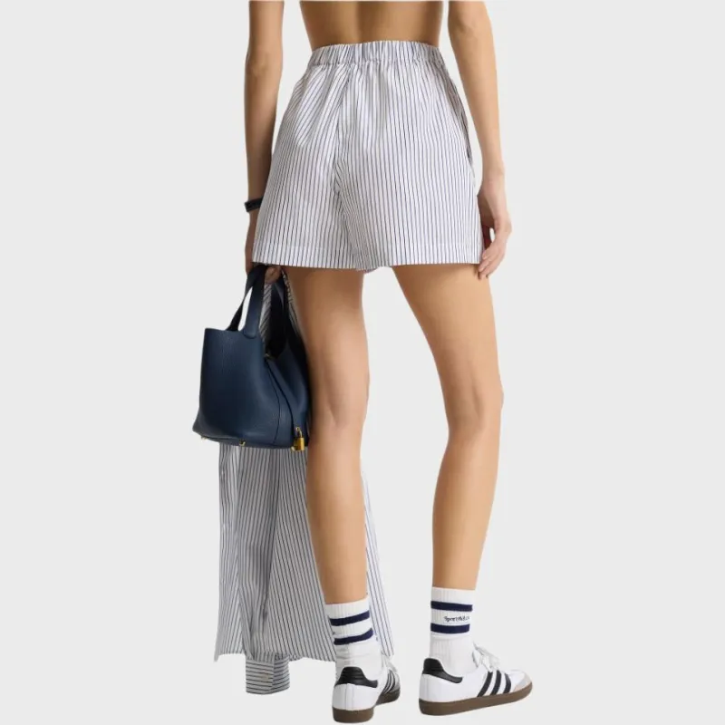 SPORTY & RICH Striped Shorts-3