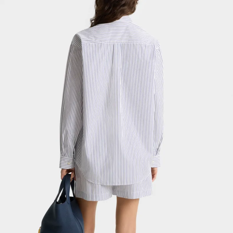 SPORTY & RICH Striped Shorts-4