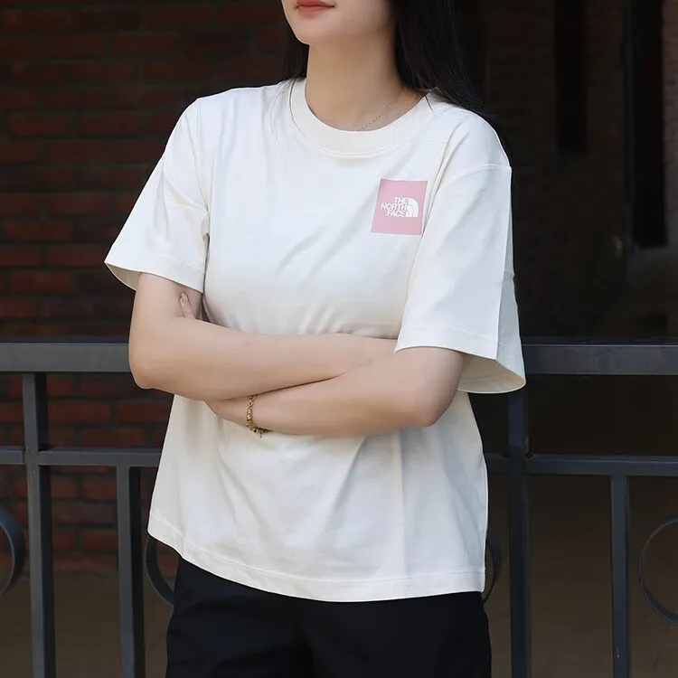 THE NORTH FACE City Outdoor Collection SS25 T Shirt Women's Dune White-2
