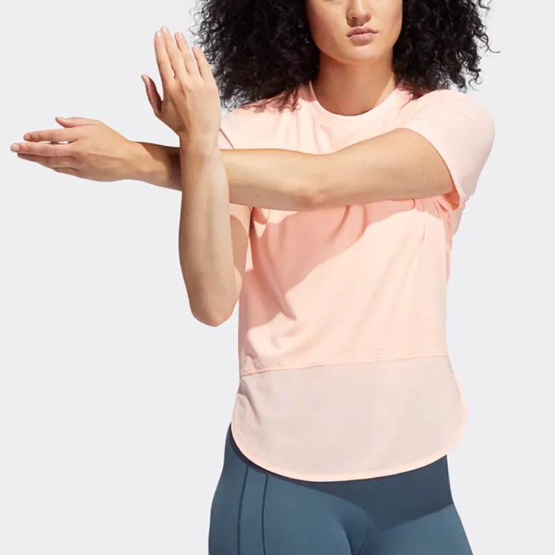 Adidas T Shirt Women's Light Pink-3