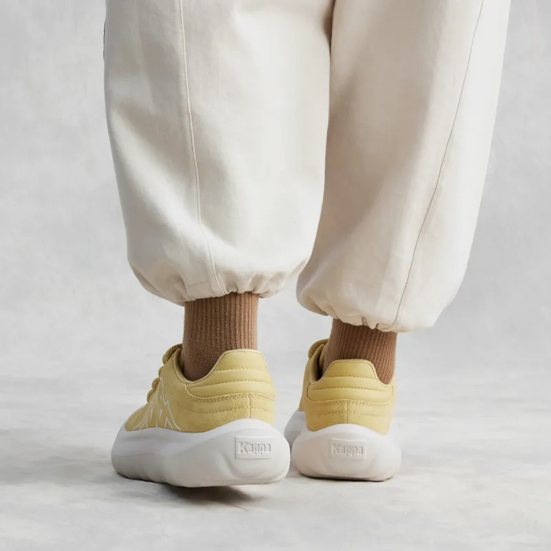 Kappa Wear resistant And Lightweight Low Top Casual Shoes Women's Yellow White-8