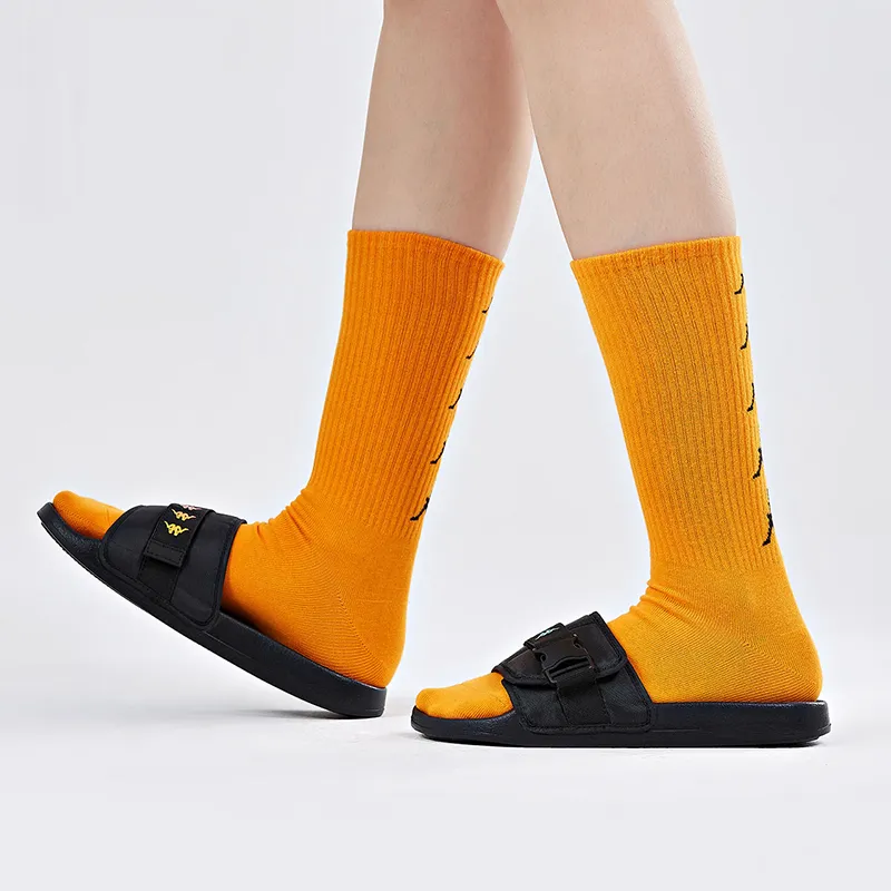 Kappa Slide Slippers Unisex Black-6