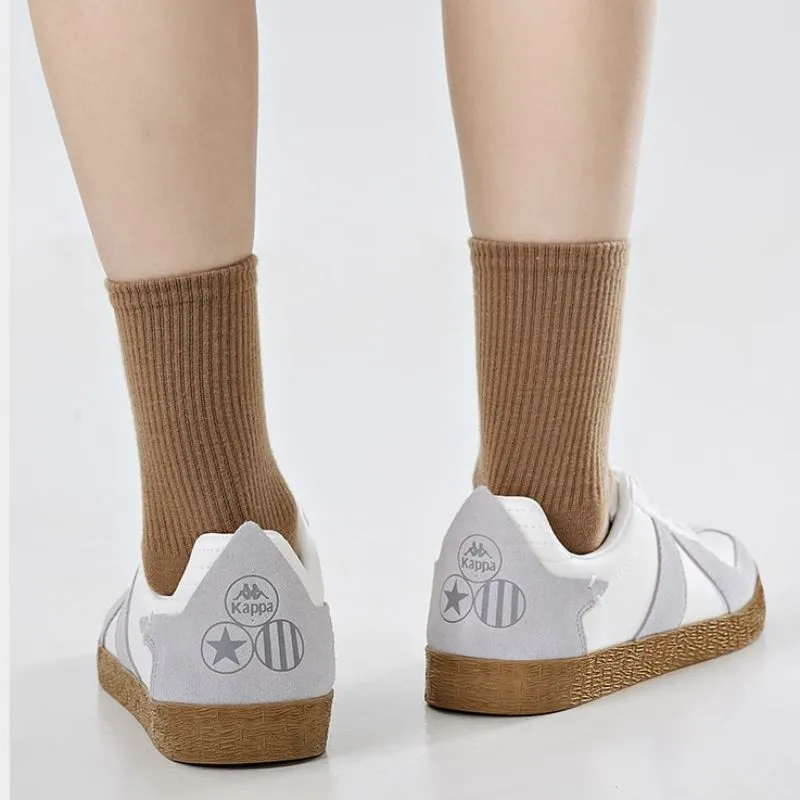 Kappa Low Top Skateboard Shoes Unisex White Gray-10