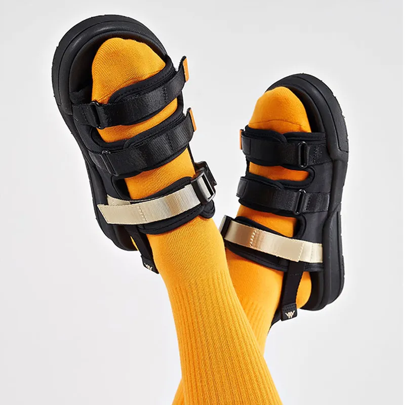 Kappa Beach Sandals Unisex Black-9