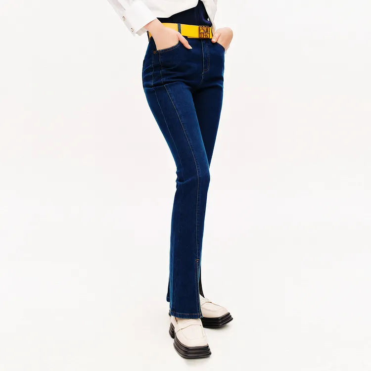PSALTER Jeans Women's Navy Blue-4