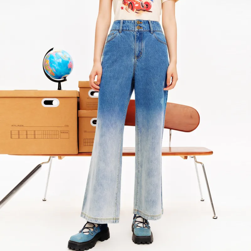 PSALTER Jeans Women's Bell Blue-4
