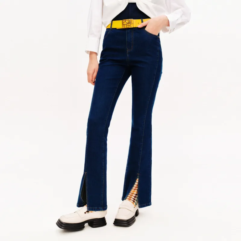 PSALTER Jeans Women's Navy Blue-2