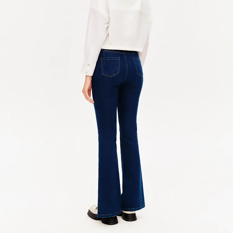 PSALTER Jeans Women's Navy Blue-5