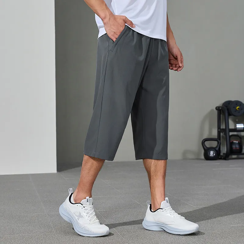 XTEP Training Shorts Casual Shorts Men's Pearl Gray-2