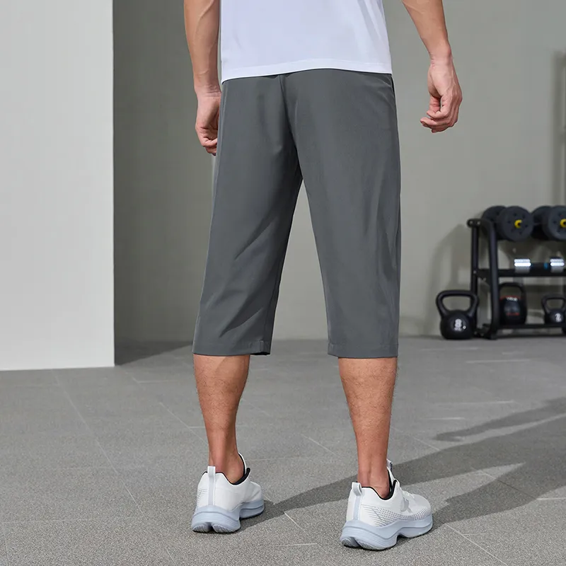 XTEP Training Shorts Casual Shorts Men's Pearl Gray-3