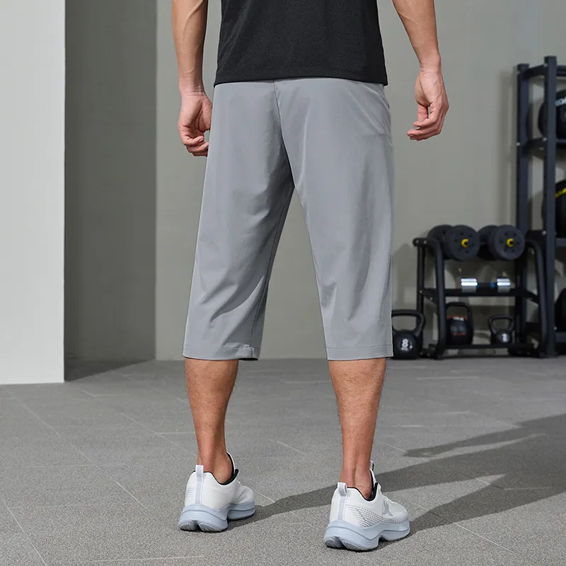XTEP Training Shorts Casual Shorts Men's Mud Gray-3