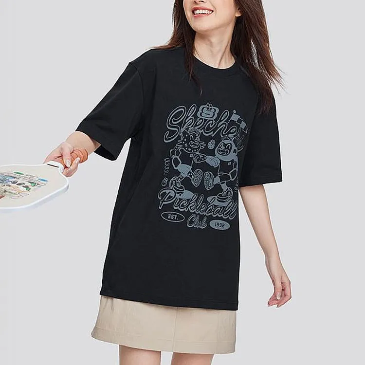 Skechers SS24 Drop Shoulder Sleeve T Shirt Unisex Carbon Black-4