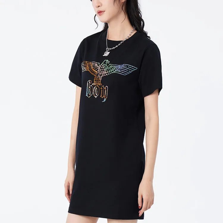 Boy London Short Sleeved Dresses Women's Black-1