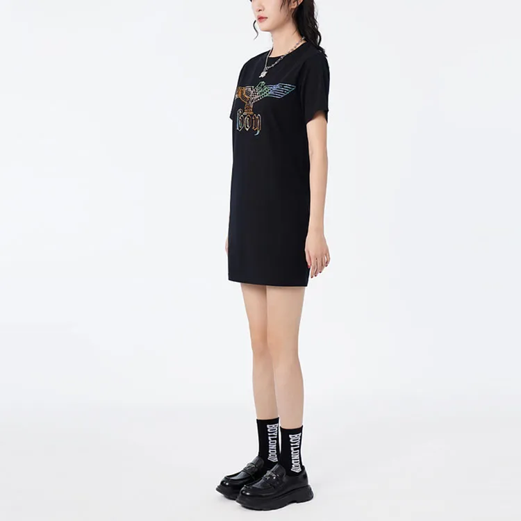 Boy London Short Sleeved Dresses Women's Black-3