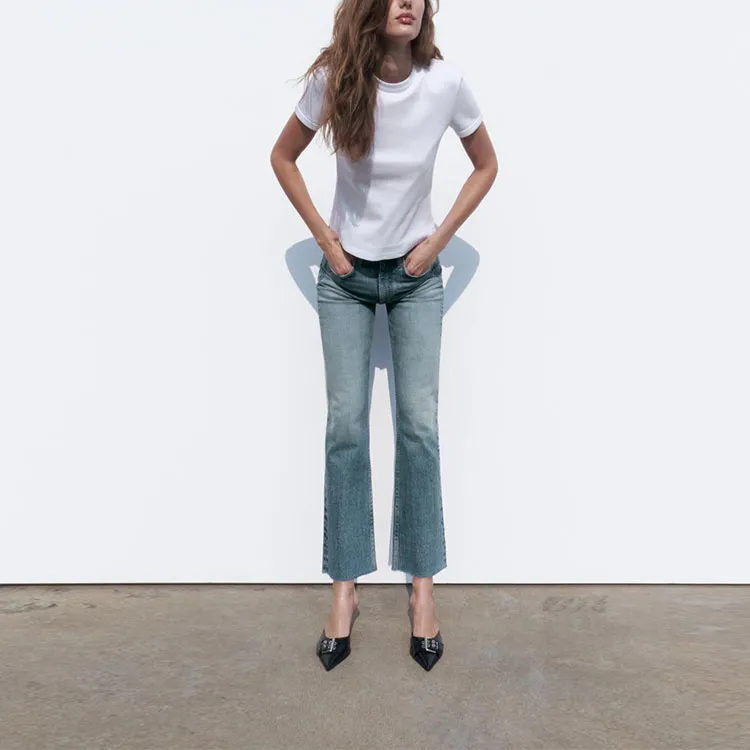 ZARA Jeans Women's Blue-2
