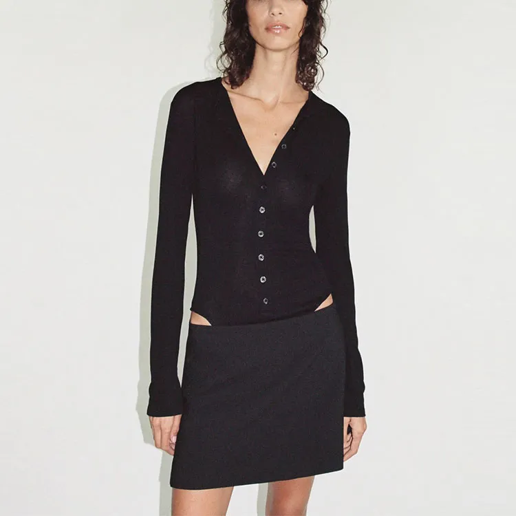 ZARA Casual Shorts Women's Black-2